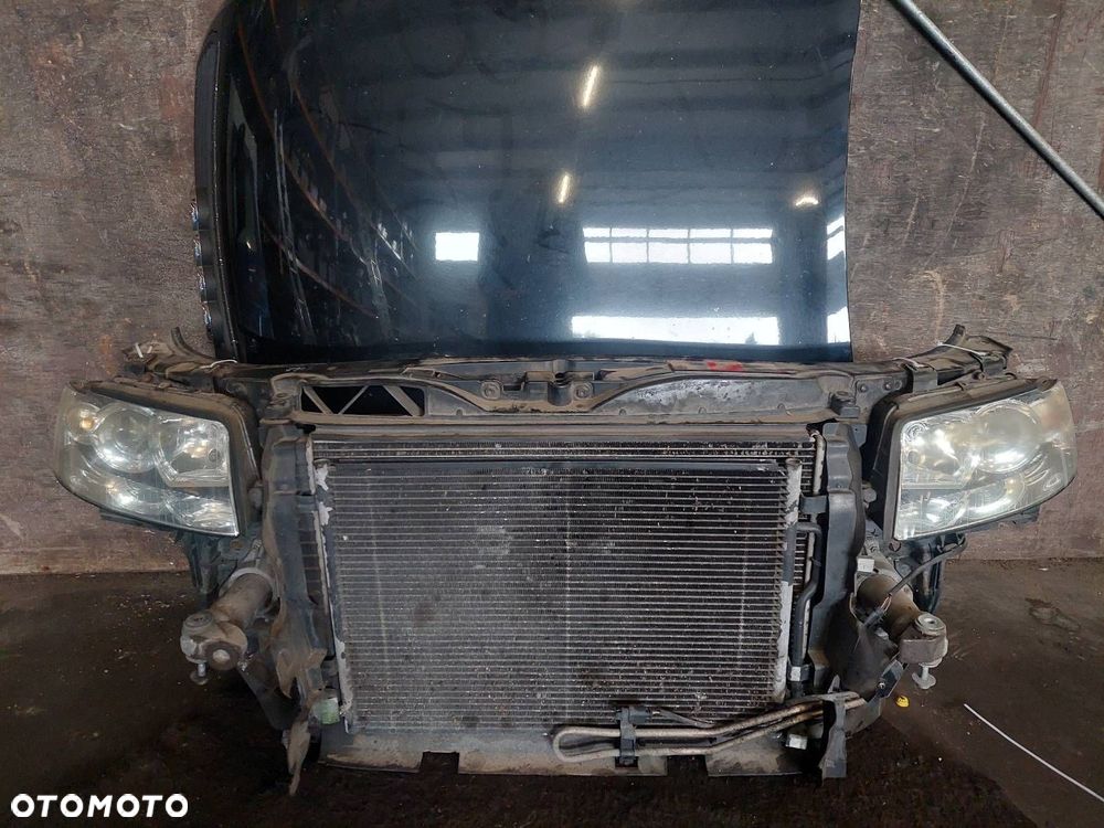 KOMPLETNY PRZÓD MASKA ZDERZAK LAMPY PAS BŁOTNIKI AUDI A4 B6 EU LY9B - 12