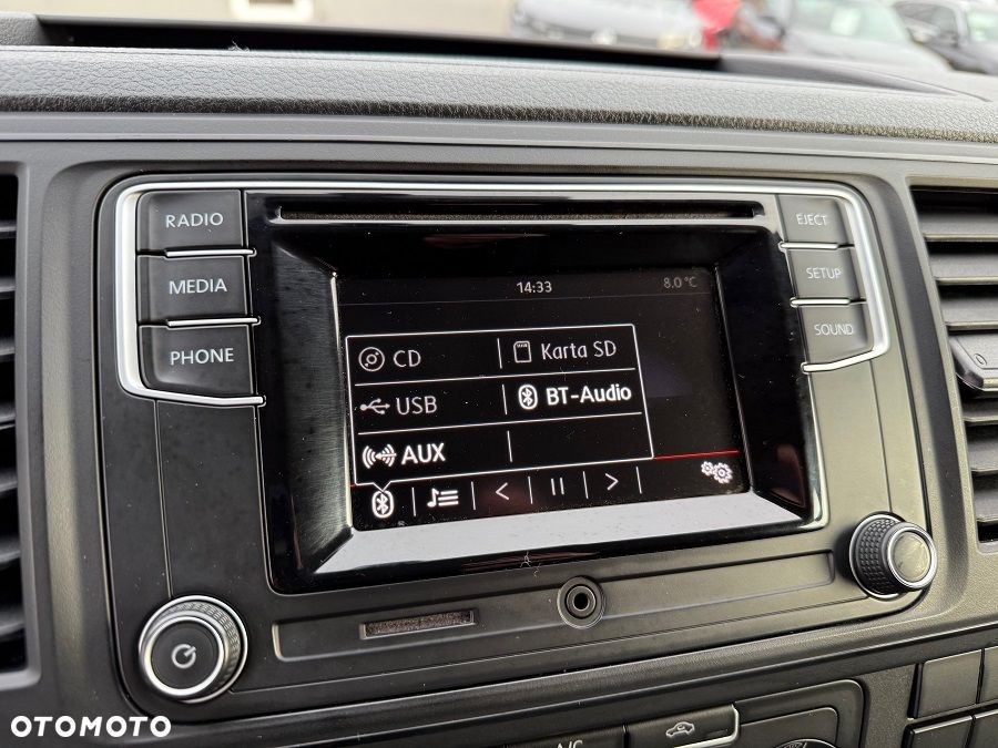 Volkswagen 2.0TDI DSG 150ps Transporter T6 Długi Webasto Parktronik SERWISOWANY Bezwypadek - 27