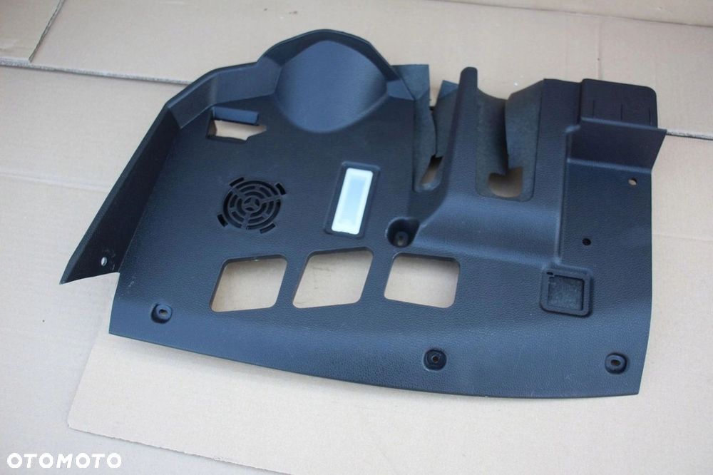 Osłona pod kierownicę dolna osłona deski pedałów BMW 1 E82 E88 czarna - 1