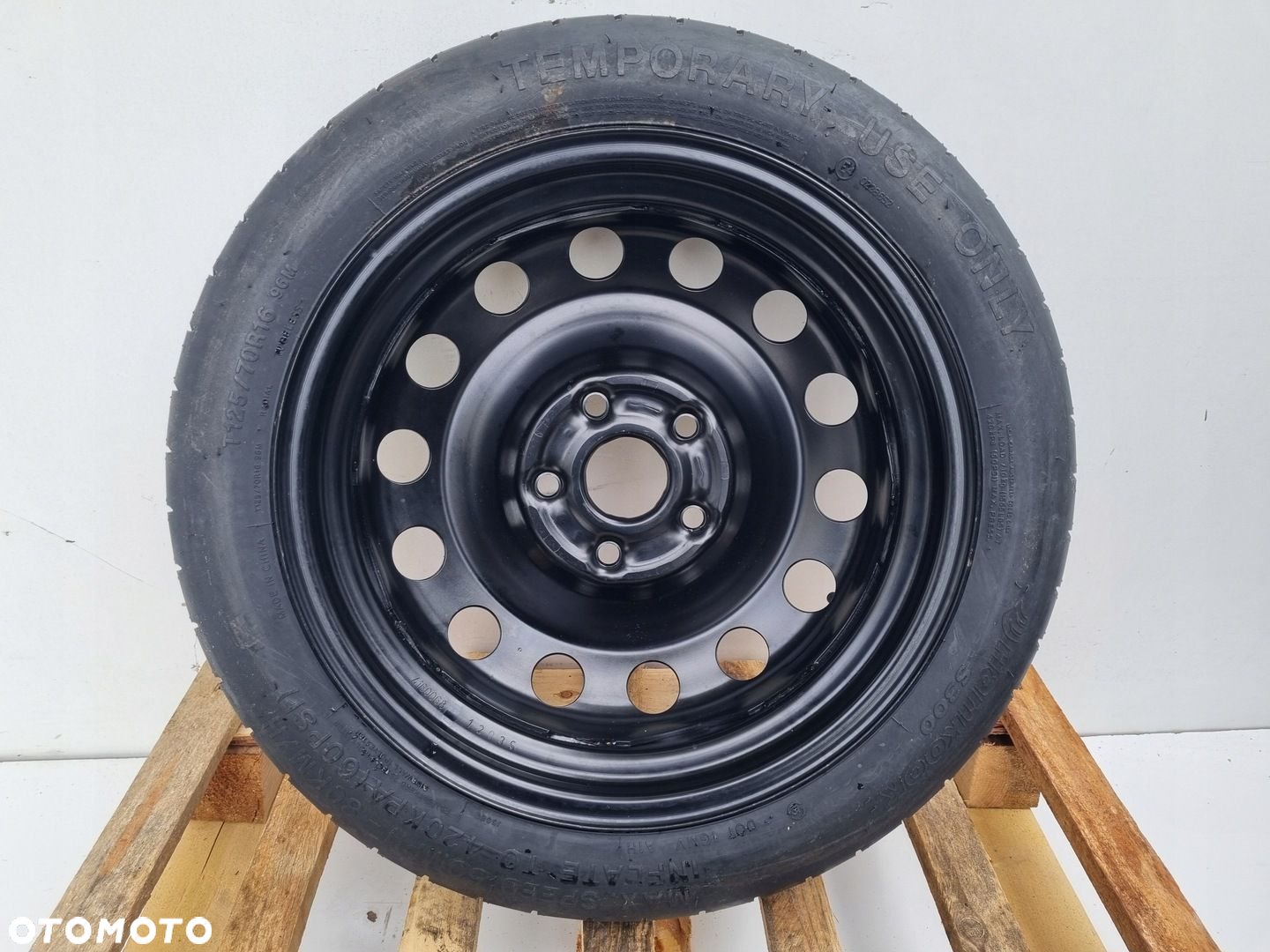 Audi Seat Vw Golf V KOŁO DOJAZDOWE dojazdówka 125/70 R16 1K0601027F 5x112 - 8