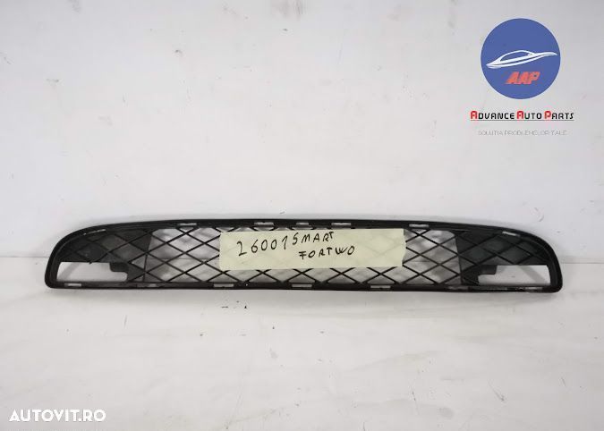 Grila Centrala Inferioara originala Smart  Fortwo  2 2007 2008 2009 20 - 1