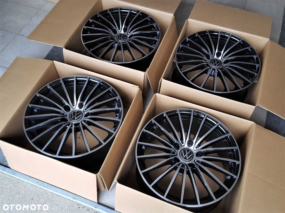 Alufelgi 18 VW T5 T6 Transporter Caravelle Multivan Czarne 5x120 429# - 6