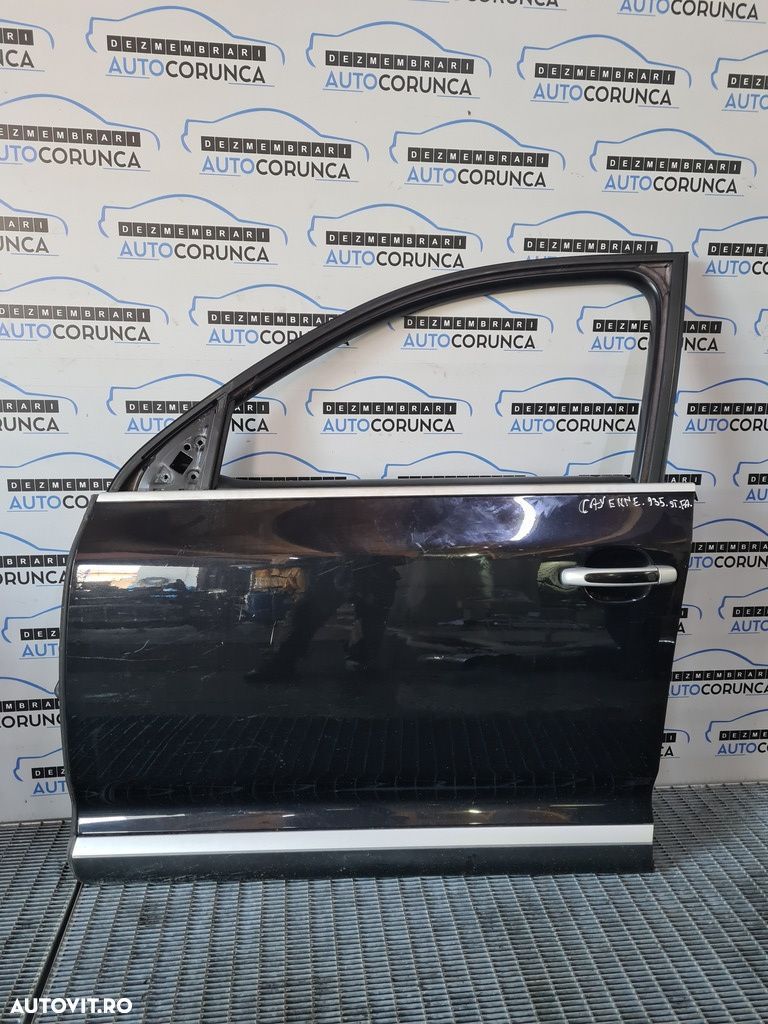Usa Stanga Fata Porsche Cayenne 2002 - 2006 SUV 4 Usi NEGRU (935) - 1