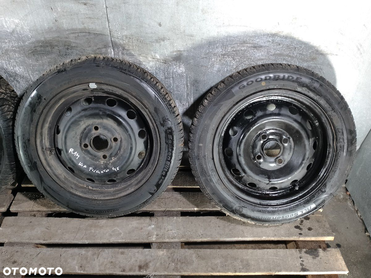 FELGI STALOWE KOMPLET 14 Z OPONAMI KIA PICANTO I 165/60  R14 - 15