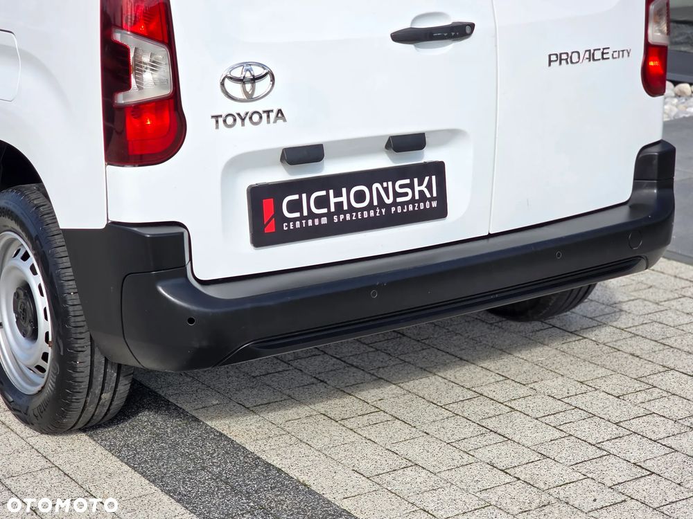 Toyota Proace City 1.2 D-4T 110KM  3 OSOBOWA Furgon Blaszak BEZWYPADKOWA z Polskiego Salonu I Pierwszy i Jedyny Właściciel I Stan auta "jak NOWE" I Pełna Faktura Vat 23% - 29