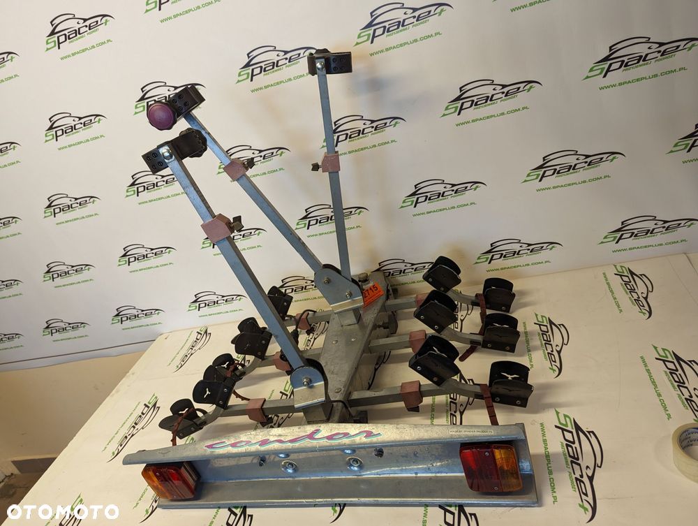 Uchwyt bagażnik rowerowy na hak Condor na 3 rowery - 9