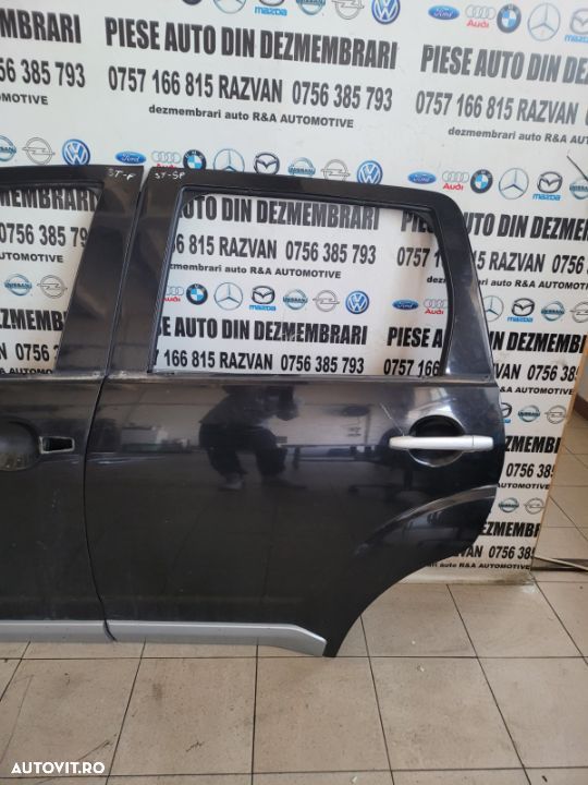 Usi Usa Portiera Stanga Fata Spate Mitsubishi Outlander 2 An 2006-2010 Negre - 4
