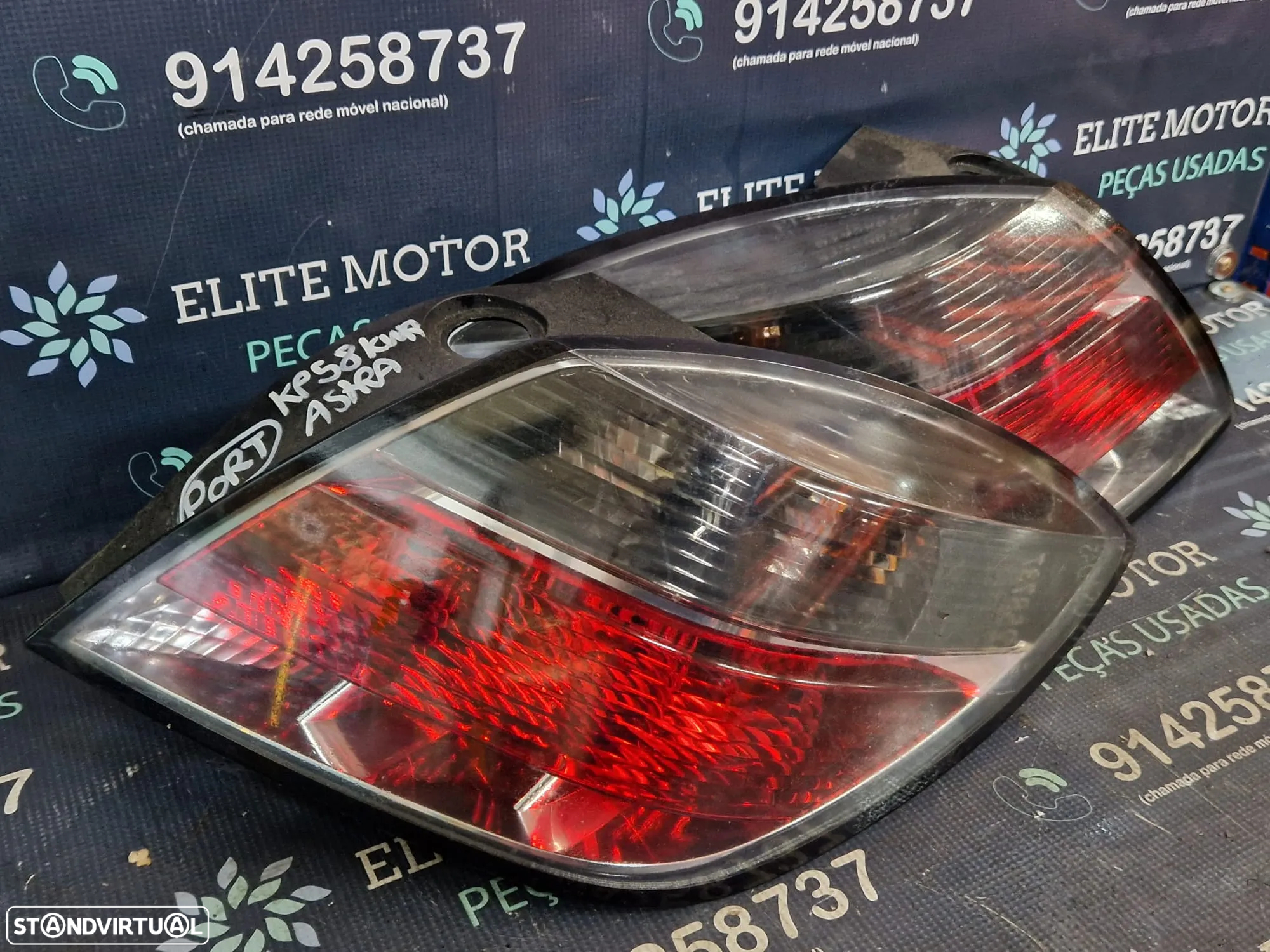 Farolins usados OPEL ASTRA H GTC 3 PORTAS farolim esquerdo direito - 6