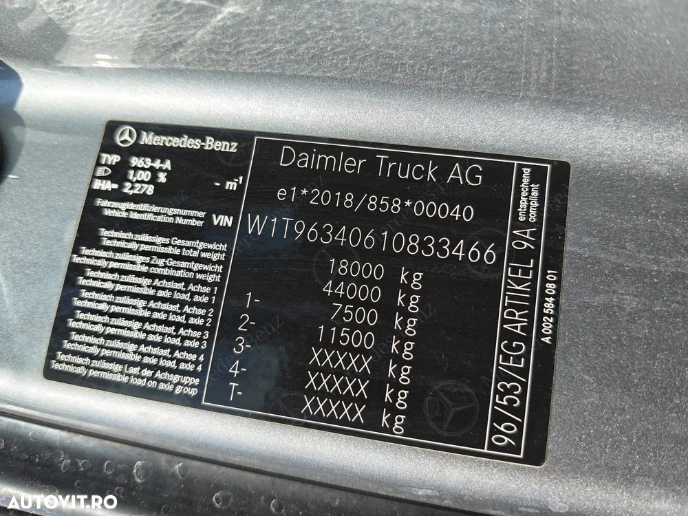 Mercedes-Benz ACTROS - 14