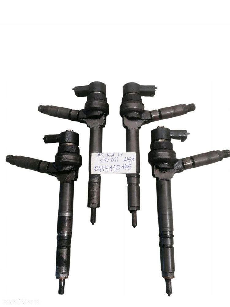 wtrysk wtryski opel astra iii h 1.7 cdti 0445110175 - 1