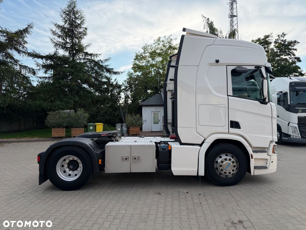 Scania R450 / cała na poduszkach / klimatyzacja postojowa / z Niemiec / Hydraulika / ADR / FULL LED / Alufelgi - 9