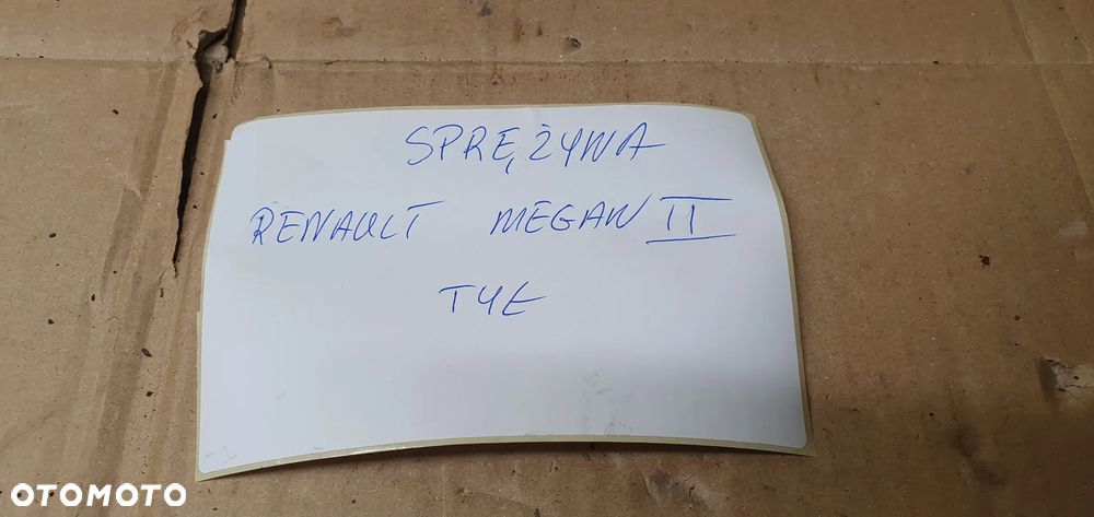 Sprężyna zawieszenia tył tylna Renault Megane II HB - 6