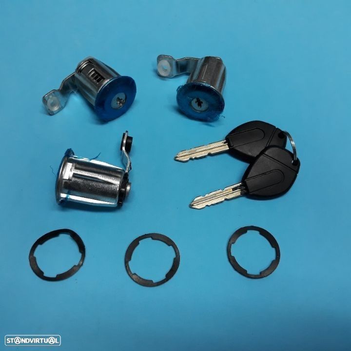 Canhões portas peugeot partner e citroen berlingo ( 3 canhões)  NOVO - 1