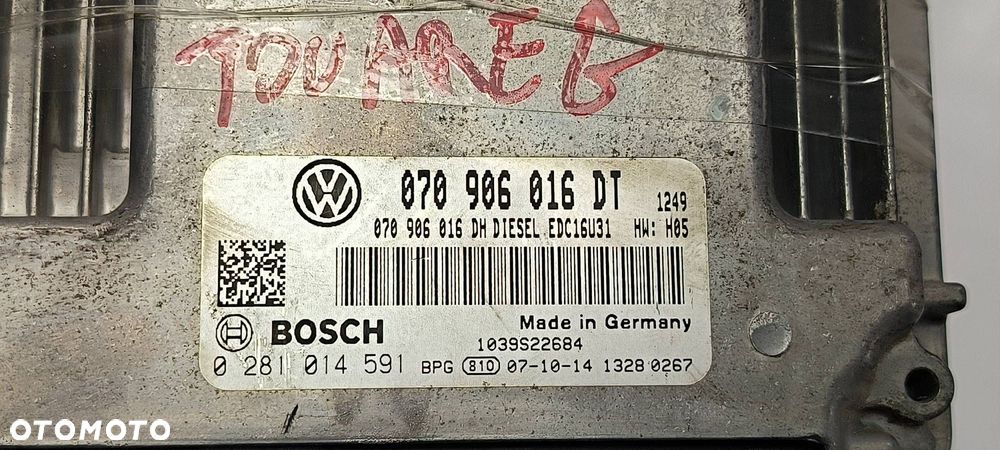 KOMPUTER VOLKSWAGEN PHAETON D70906016DT - 4