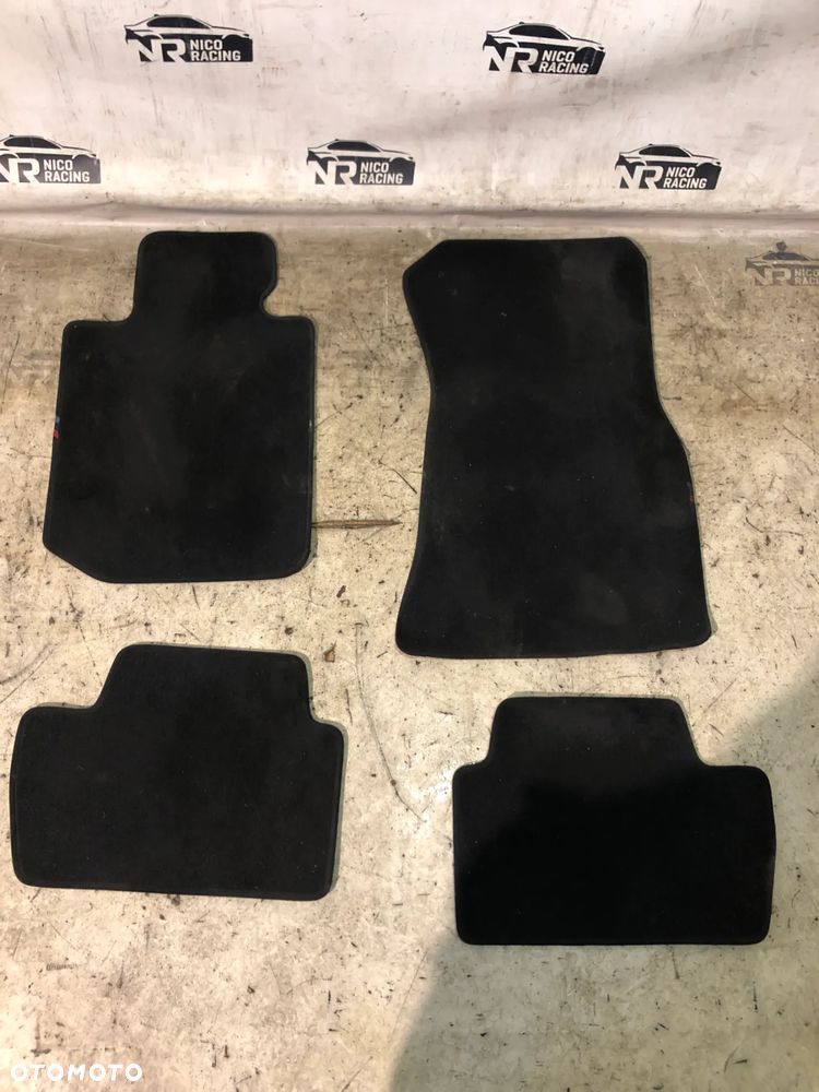 DYWANIKI WELUROWE M-PAKIET BMW 2 G42 M2 G87 KOMPLET ORYGINAŁ - 1