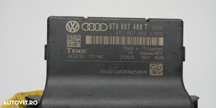 Modul control central gateway 8T0907468T Audi A5 8T [2007 - 2011] - 3