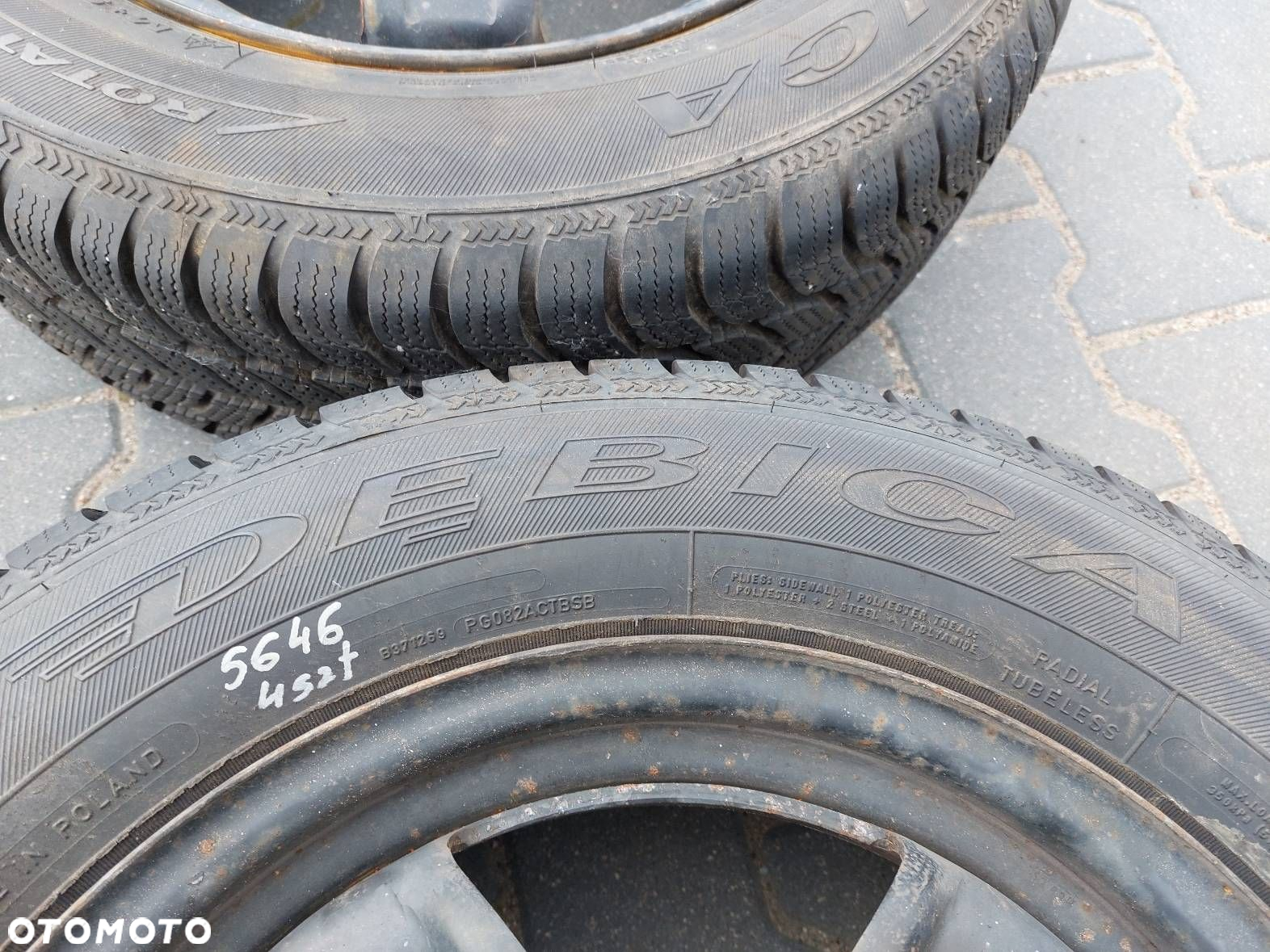 FELGI STALOWE STRUKTURALNE 4 SZT KOMPLET 5x110 6Jx15 ET43 FI65,1 OPEL - 6