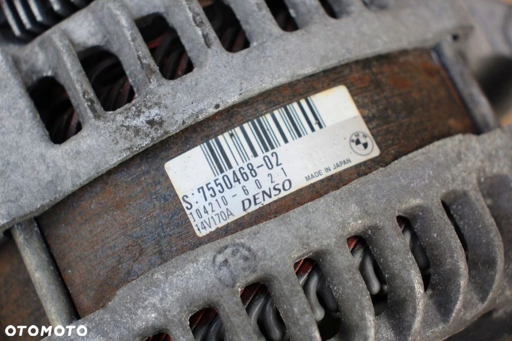 Alternator BMW e90 e92 e94 e88 e87 e81 N43B20 N43 2.0i 7550468 - 6