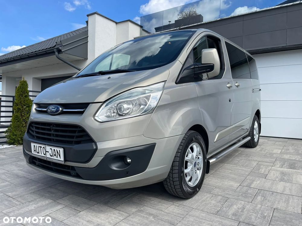 Ford TRANSIT CUSTOM Klima Navi Kamera Grzane Fotele 2xDrzwi Boczne Skóry Dubel Kabina Tempomat 2xPdc Rury - 34
