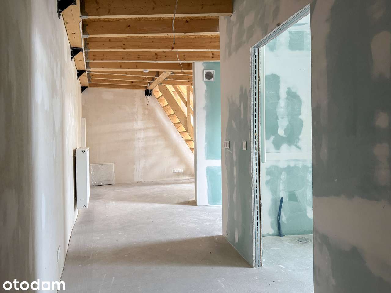 Duże mieszkanie z antresolą 59 m2 |12 m2 Antresola | Stan deweloperski