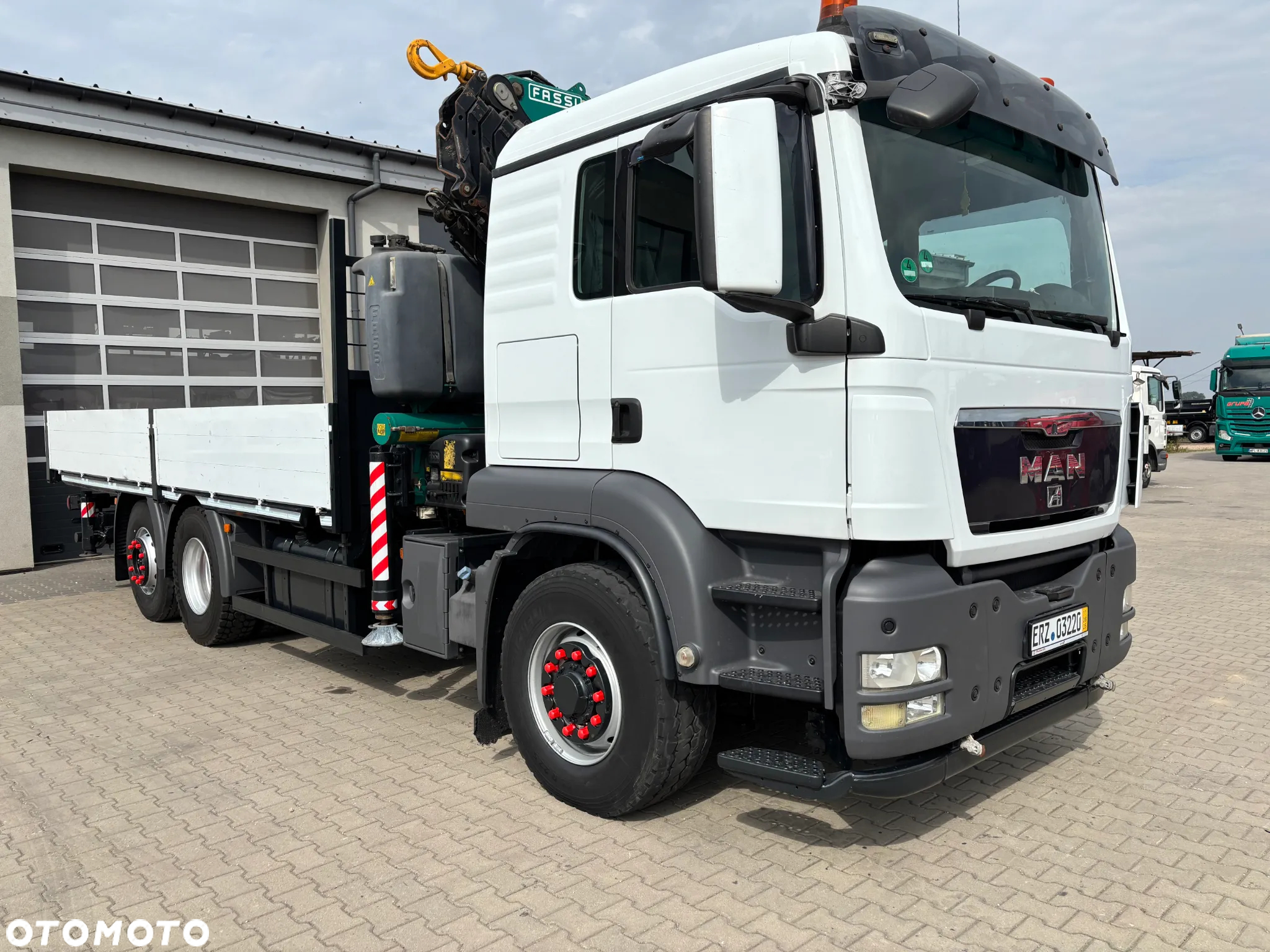 MAN TGS 26.440 6x2/4 HYDRODRIVE FASSI F365A (6x4)  napęd pomocniczy, oś tylna skrętna i podnoszona, 440 KM, HDS FASSI  F365 A.2.25 do kontenerów, budowlany, do energetyki , terenowy, z Niemiec - 5