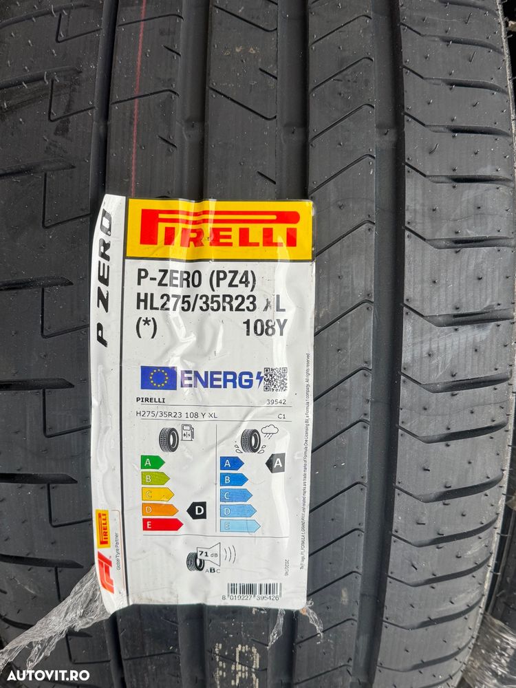 Vând set anvelope 275/35/23-315/30/23 Pirelli de vară noi - 2