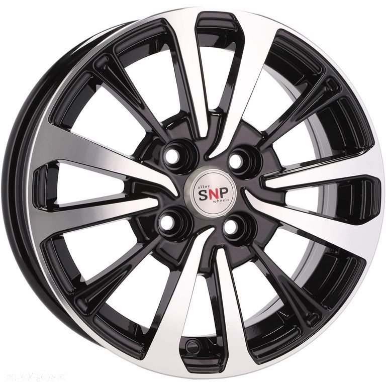 4x Felgi 14 4x100 m.in. do TOYOTA Aygo Yaris KIA Picanto RIO MAZDA 2 II OPEL Agila - B1846 - 7