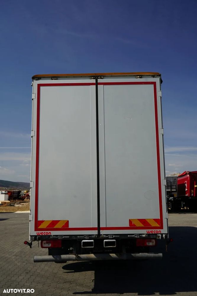 DAF XF 480 / SOLO  7,7 m/ CORTINĂ / 6X2 / PUNTE RIDICATĂ / - 14