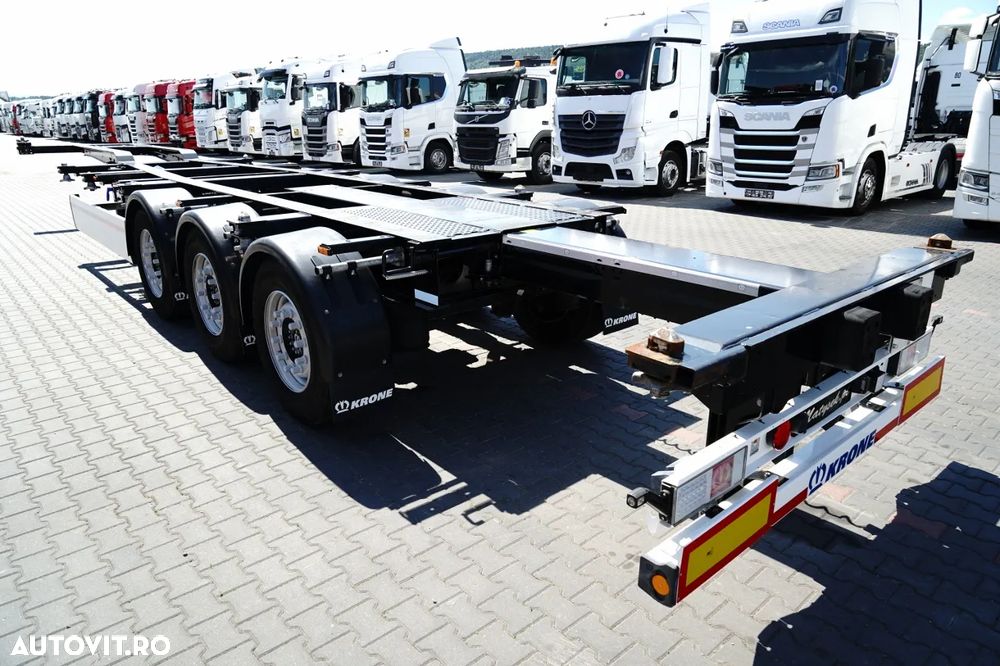 Krone KRONE / SEMIREMORCĂ CONTAINER / PUȚIN UTILIZAT / UNIVERSAL / 2023 / SPATE EXTENSIBIL / PENTRU TOATE CONTAINERELE / AXE RIDICABILE / AXE KRONE - 4