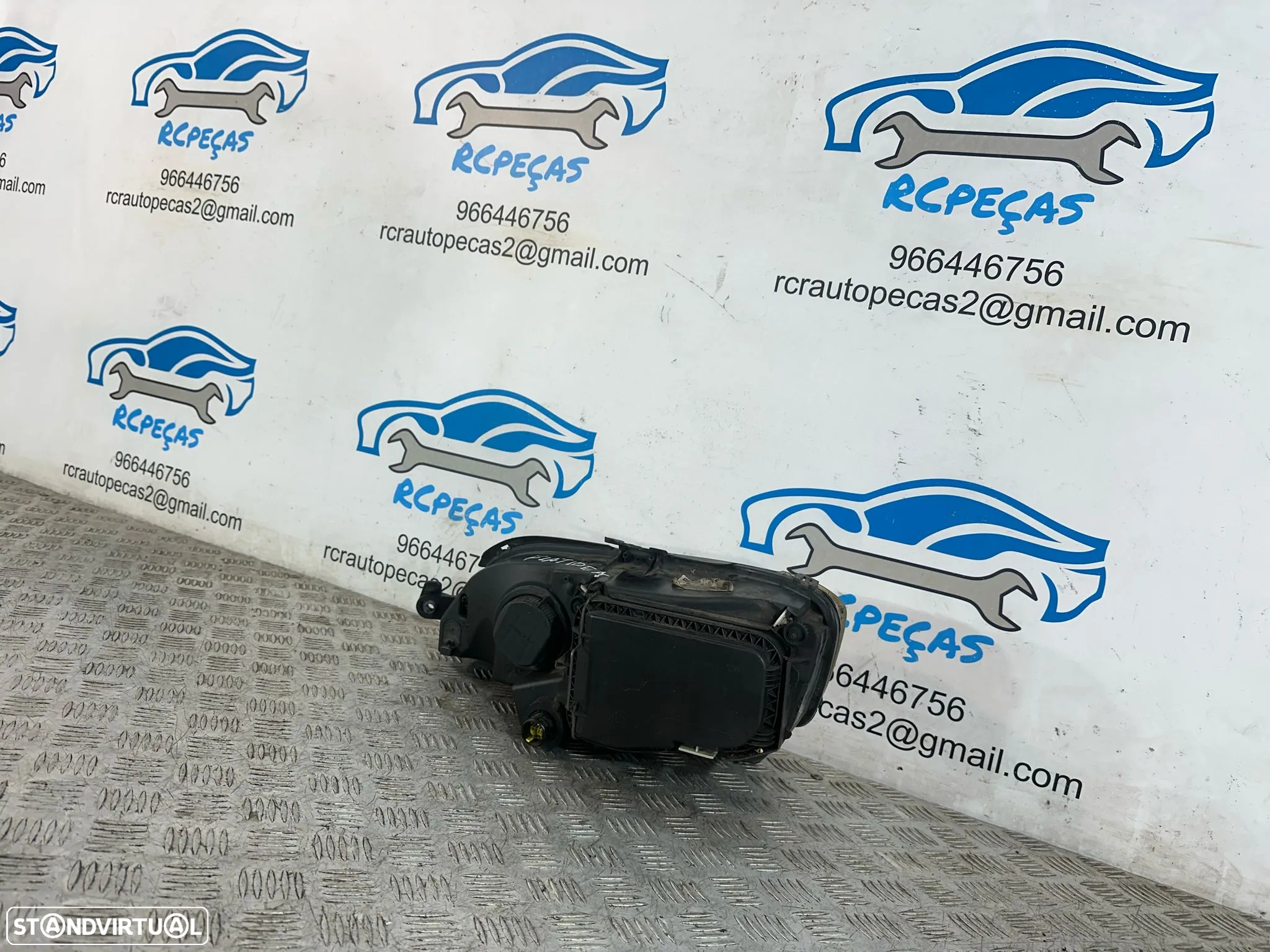 .Farol Otica Frente Frontal Direita Original Halogenio 0662177 Fiat Idea 2004 - 2008 - 7