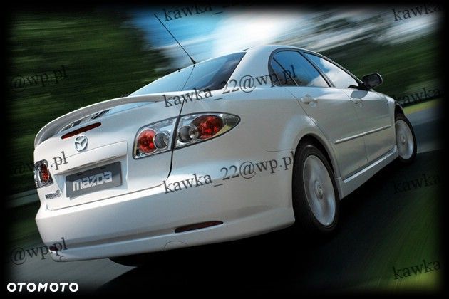 MAZDA 6 SPOILER LOTKA SPOJLER NA KLAPĘ PODKŁAD!!! - 1