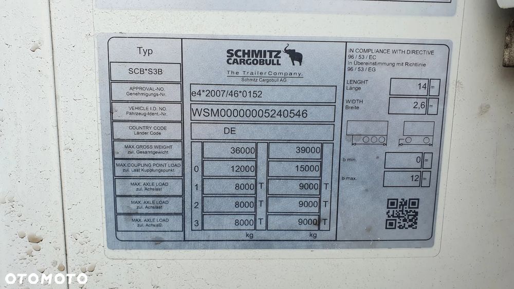 Schmitz Cargobull SCB*S3B - 16