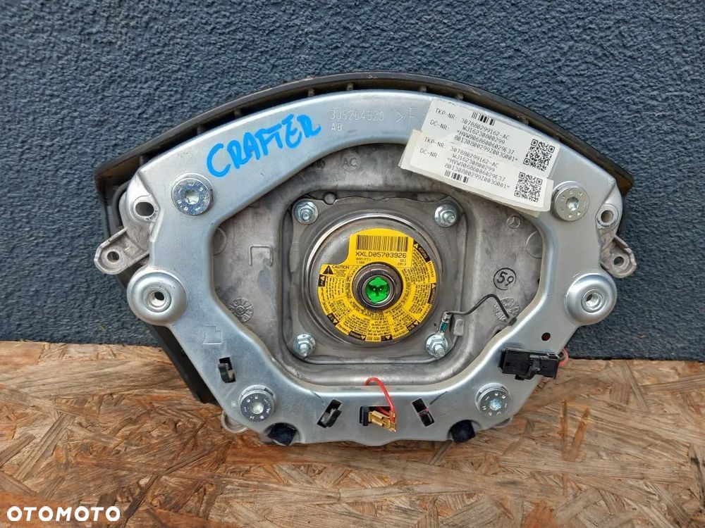 poduszka kierowcy pasażera airbag pas lewy prawy sensor komplet vw crafter 2006-2017 - 8