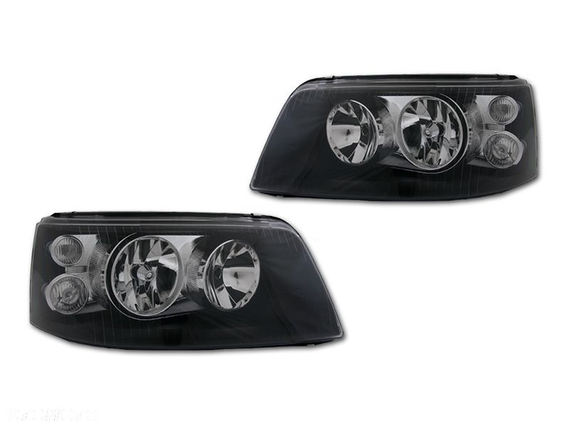 REFLEKTOR LAMPA BLACK VW T5 TRANSPORTER MULTIVAN - 1