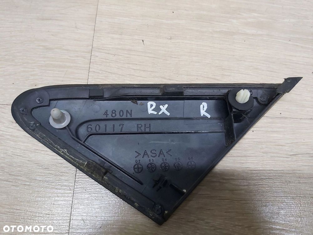 LEXUS RX II 330 350 400h zaślepka trójkąt błotnika prawy przód - 3
