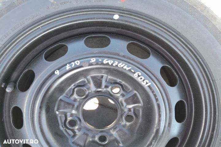 Roata de rezerva R15 185 / 65 R15 185 / 65 R15 Mazda 6 GG [2002 - 200 - 3