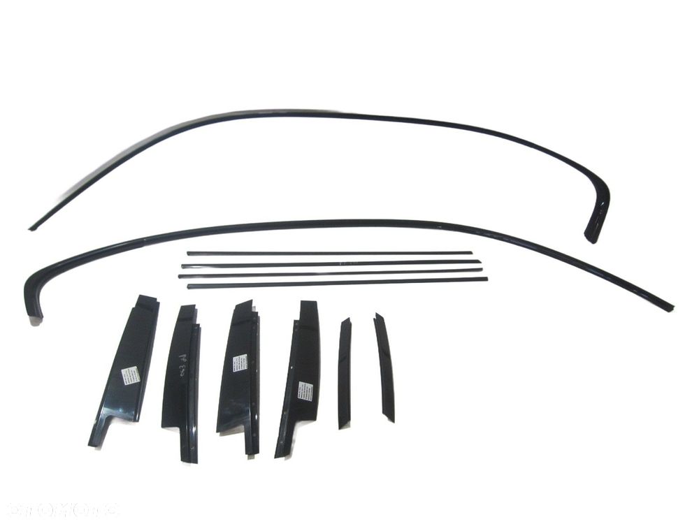 BMW E90 SEDAN LISTWY BOCZNE SHADOWLINE MPAKIET POŁYSK KOMPLET NA AUTO 4-DRZ - 1