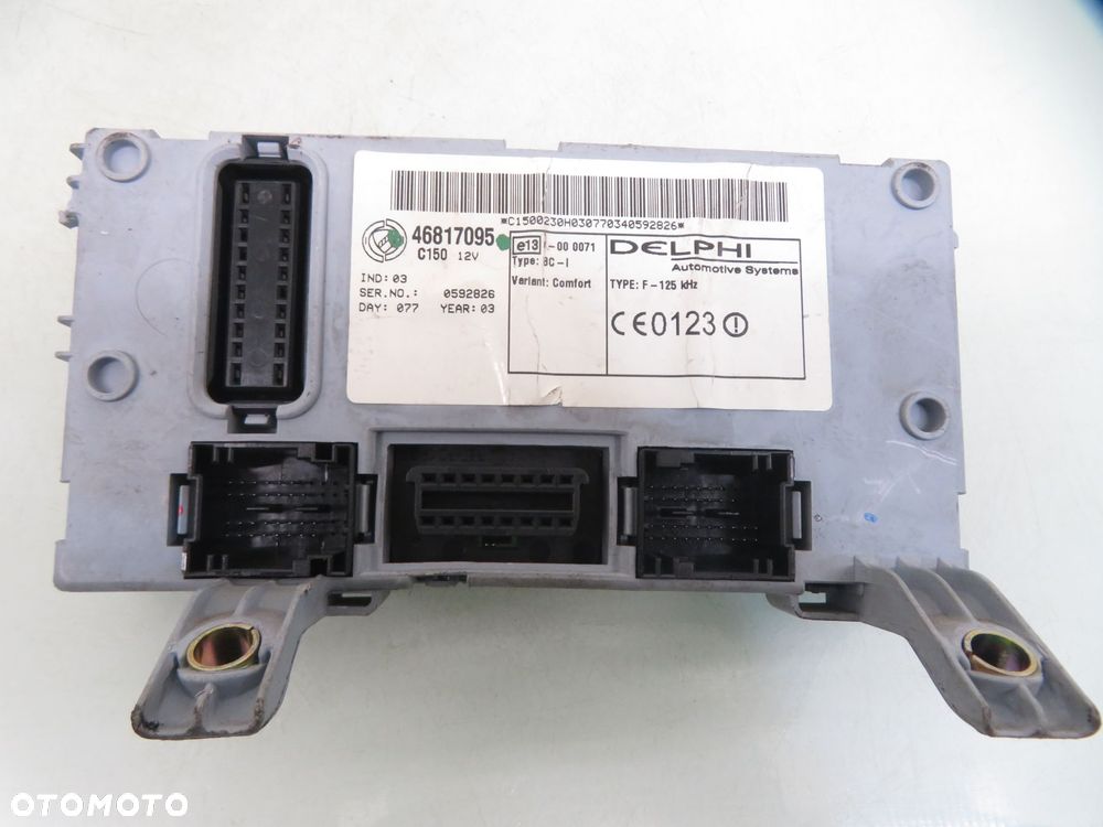 STACYJKA STEROWNIK FIAT SIENA / ALBEA 1.2 0261207490 46765990 46817095 - 9