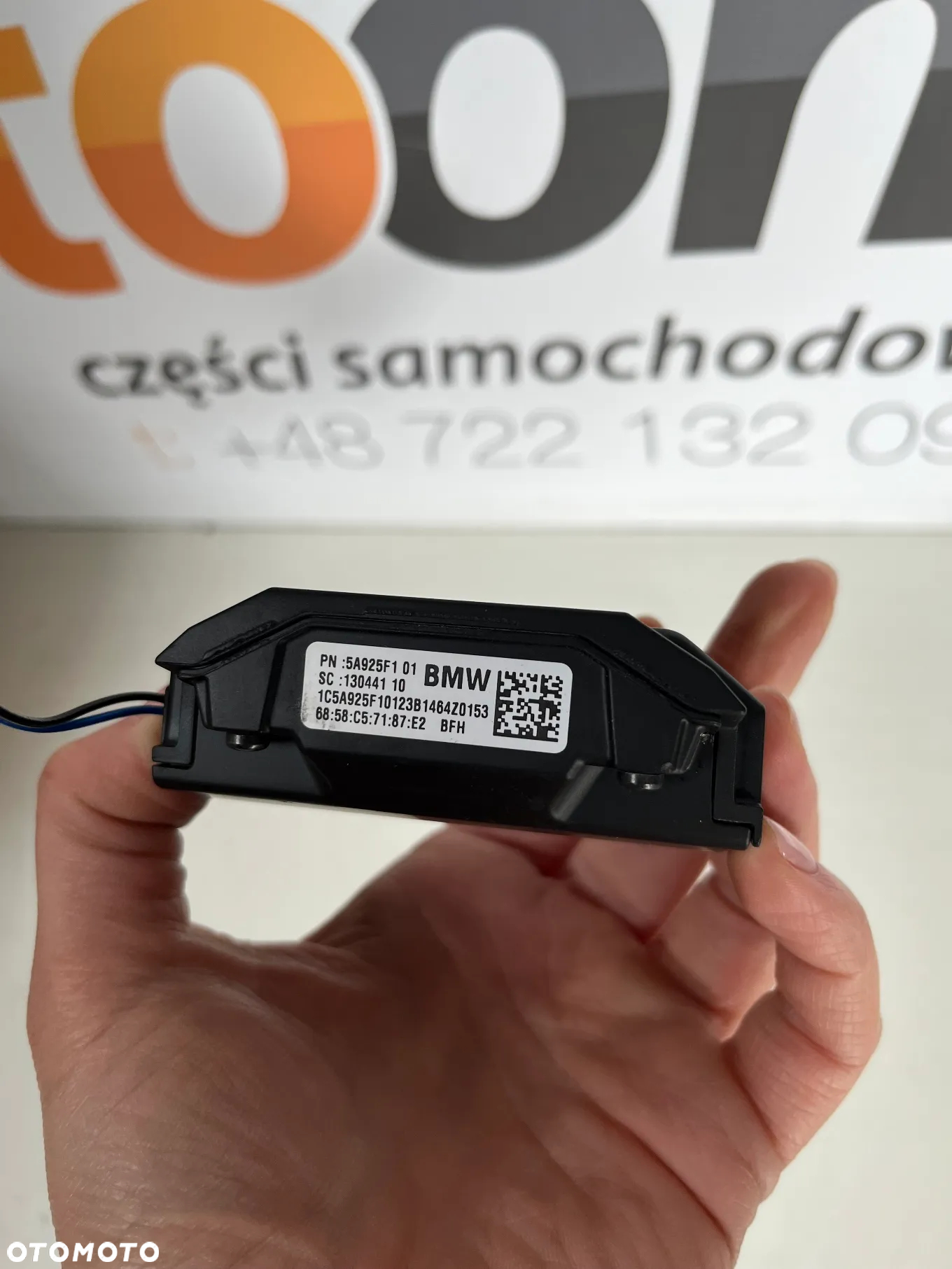 BMW X3 xDRIVE30d G01, G20 G21 KAMERA PRZÓD SZYBY PRZEDNIEJ ASYSTENT PASA 5A925F101,13044110 - 5
