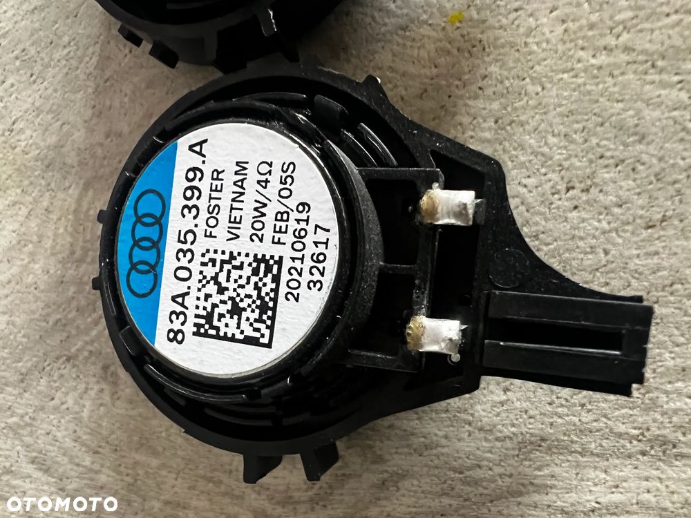 GŁOŚNIK AUDI A3 8Y Q3 GŁOŚNIK WYSOKOTONOWY SŁUPKA CYKACZ ORYGINAŁ 83A035399A - 2