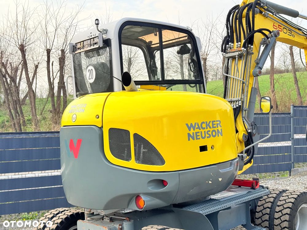 Wacker Neuson * Koparka Kołowa * Wacker Neuson  6503 * Bardzo Dobry Stan * Sprowadzona - 24