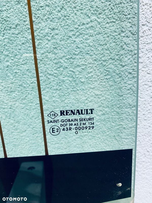Szyba tylna RENAULT KANGO BIPER 2008- UCHYLNA - 2
