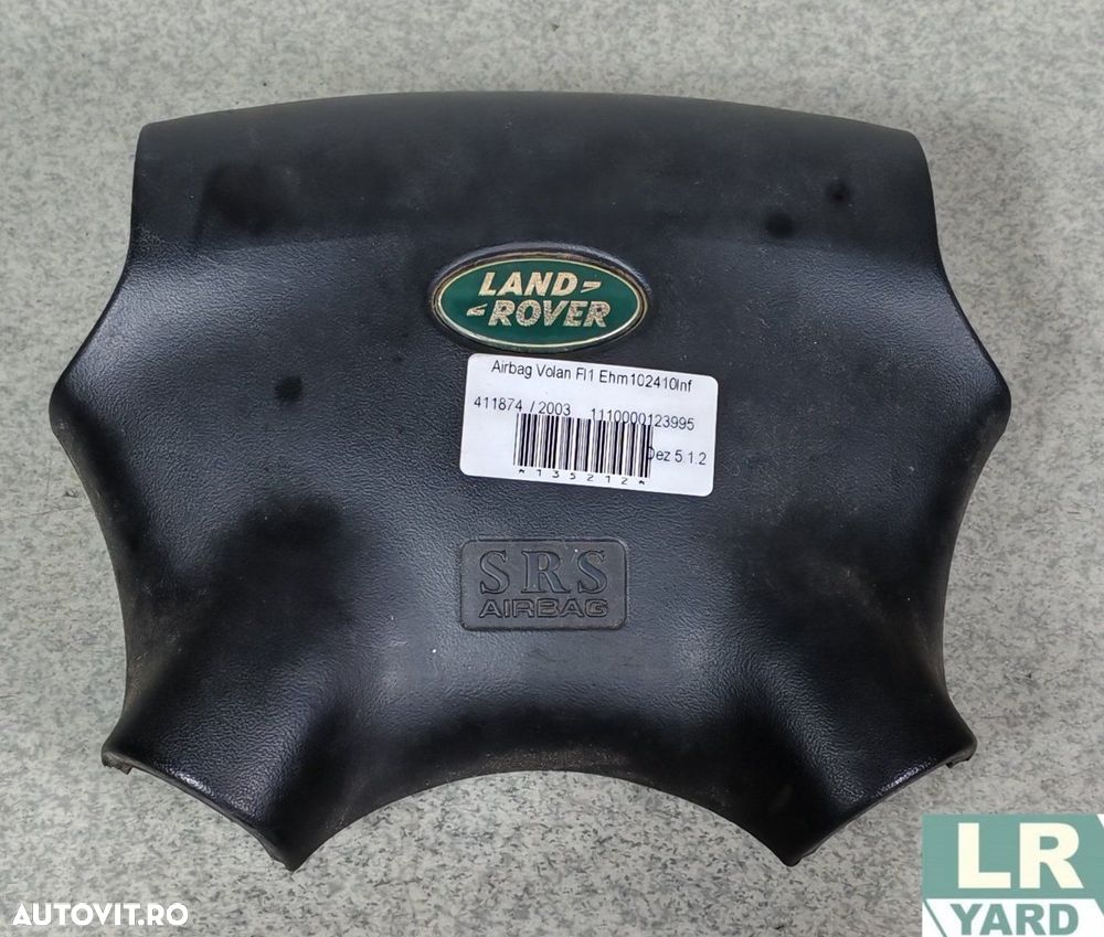 Airbag volan FREELANDER 1 EHM102410LNF dezmembrez/dezmembrari