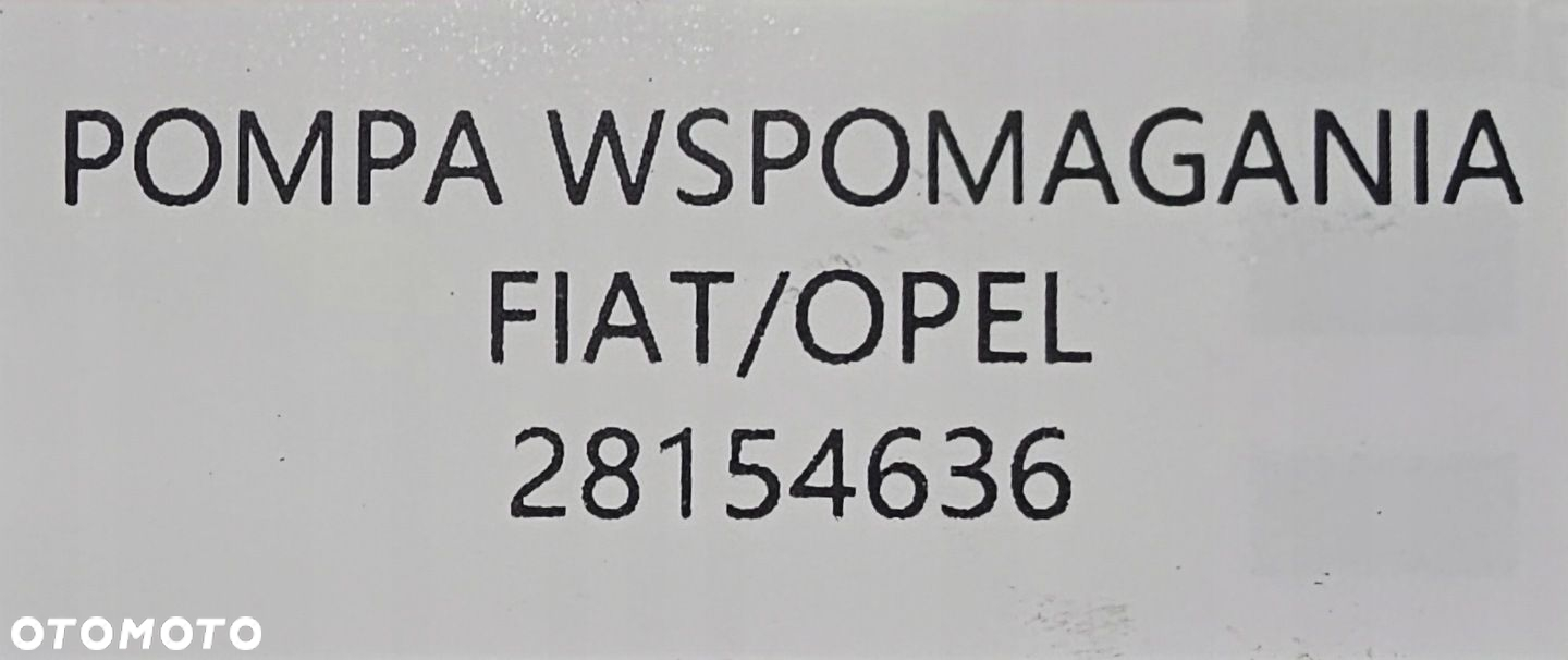 ORYGINALNA POMPA WSPOMAGANIA CITROEN / FIAT / PEUGEOT - 28154636 - 5