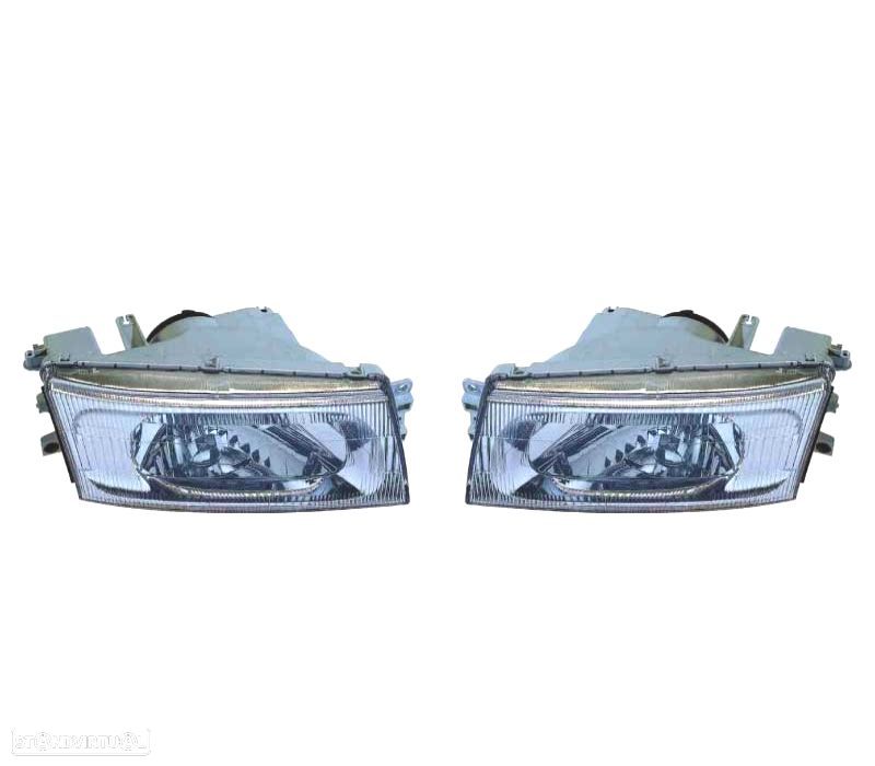 FARÓIS OPTICAS MITSUBISHI LANCER 97-01 - 1