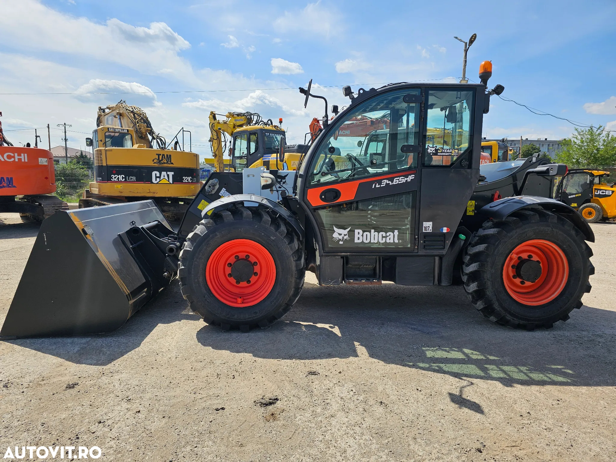 Bobcat Tl 34.65 hf incarcator frontal telescopic manitou - 5
