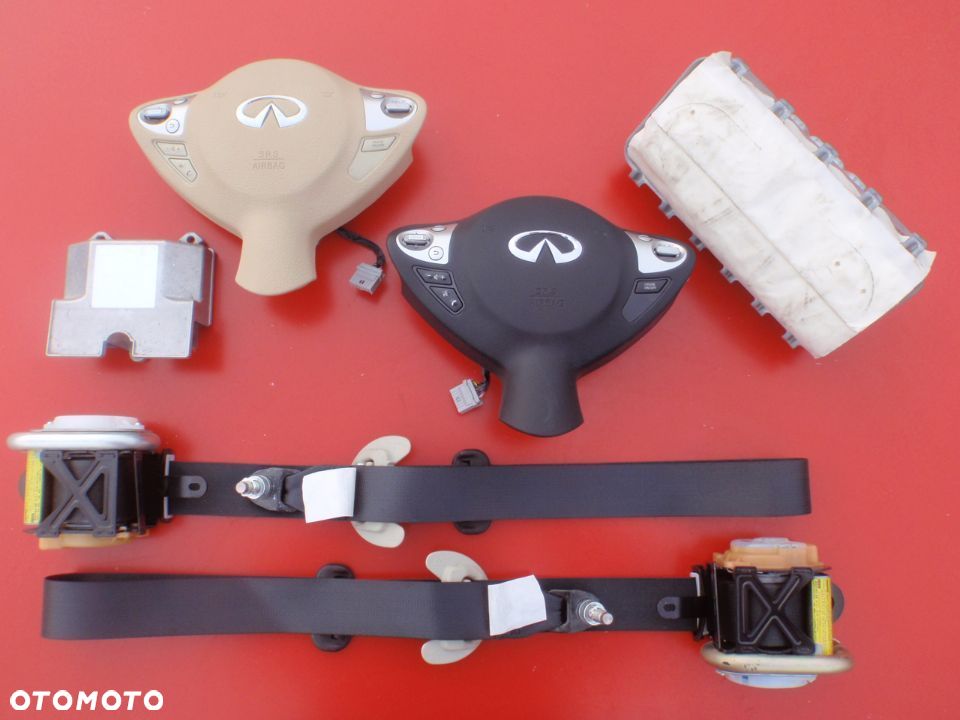 INFINITI Q50 QX50 Q60 QX60 Q70 QX70 FX30 FX35 AIRBAG PODUSZKA KIEROWCY NAPRAWA REGENERACJA PAS PASY - 8