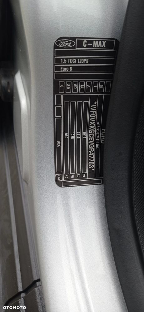 Ford C-MAX 1.5 TDCi Start-Stop-System Titanium - 20