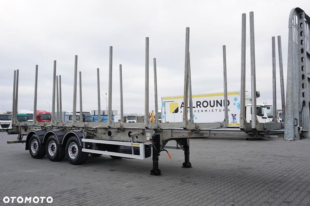 Zaslaw / KŁONICOWA / DO DREWNA / WAGA 6 400 KG / OŚ PODNOSZONA - 21