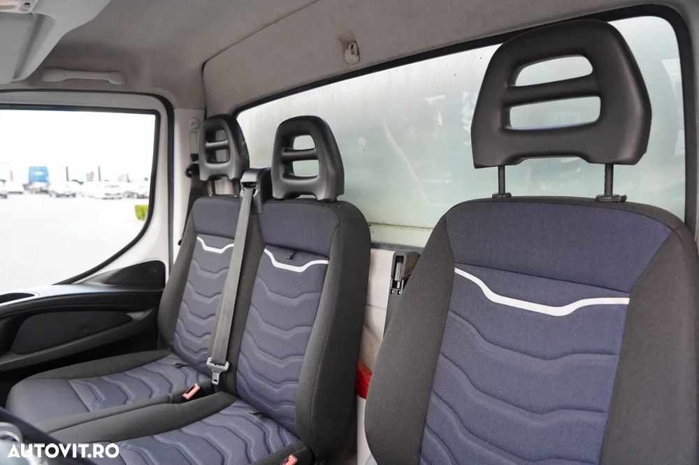 Iveco DAILY 35-160 / BASCULATOR SPATE / OȚEL / 3 LOCURI / DOUĂ / MANUAL / IMPORTAT / EURO 6 - 26